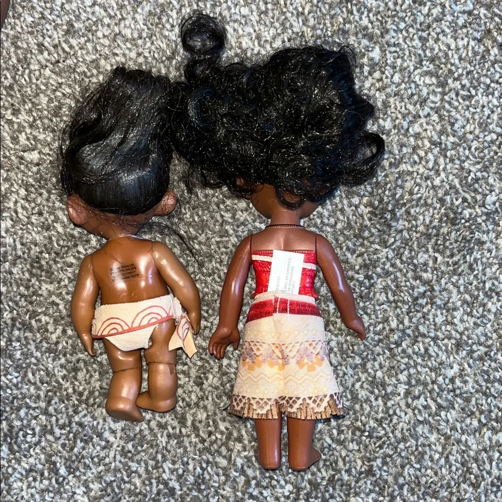 Disney Moana Doll Set of 5 Maui Figures